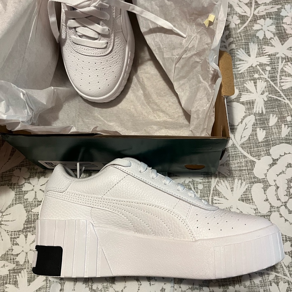 Puma Cali Wedge Tennis Shoe
